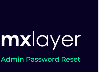 Admin Password Reset